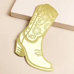 Designworks Ink Cowboy Boot Metal Bookmark