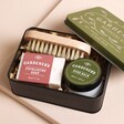 Open Tin of Gentlemen's Hardware Gardener's Hand Care Kit With Products Inside