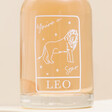 Close up of personalisation on 500ml Star Sign Strawberry Gin