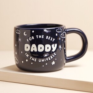 Ceramic Midnight Blue Best Daddy in the Universe Mug