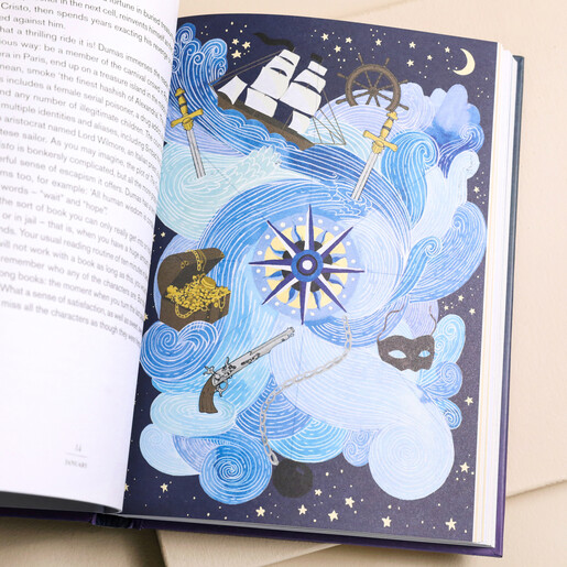 Illustrative Page in The Literary Almanac: A Year of Seasonal Reading Book