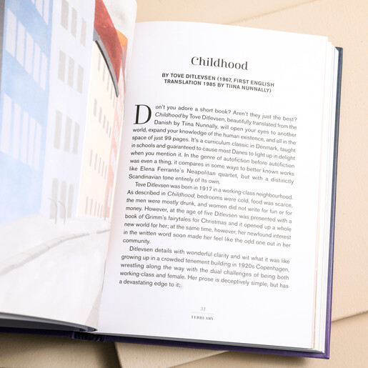 Inside of The Literary Almanac: A Year of Seasonal Reading Book