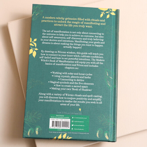 Blurb of The Modern Witch's Book of Manifestation