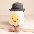 Jellycat Amuseable Boiled Egg Groom Soft Toy on Neutral Background