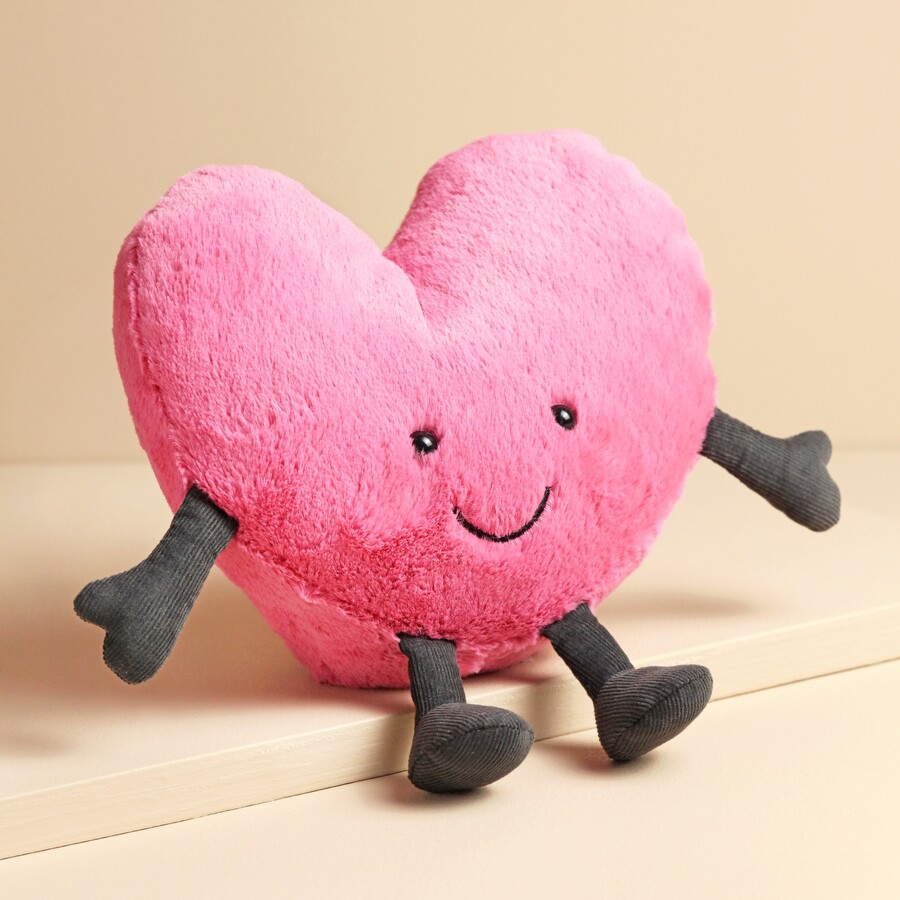 Plush heart hot sale soft toy