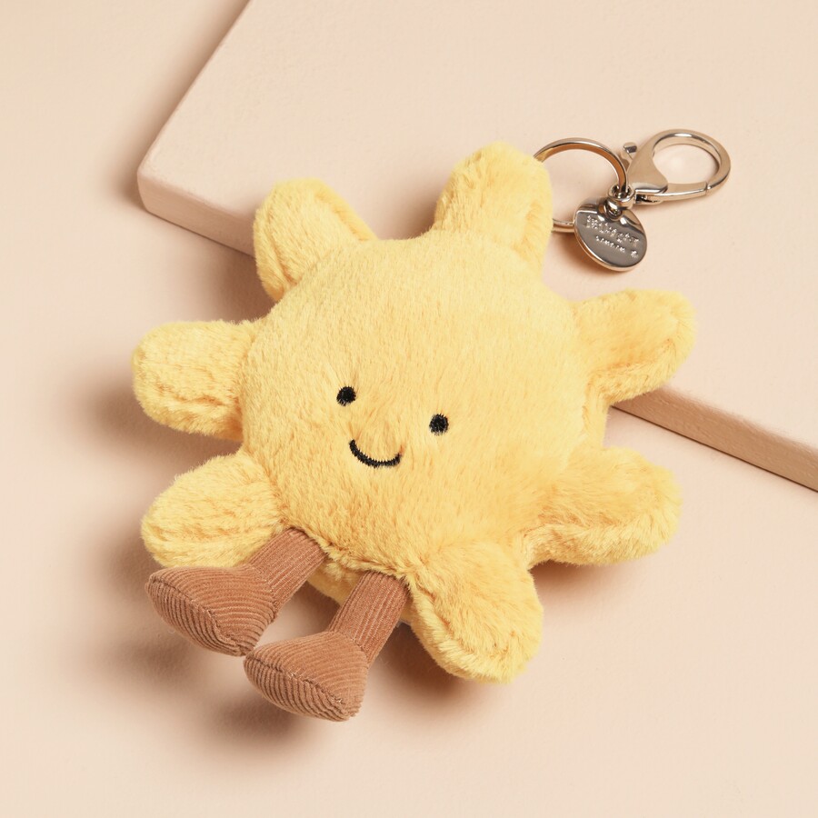 Jellycat Amuseable Sun Bag Charm Jellycat Amuseable Sun Bag Charm