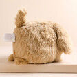 Back of Jellycat Caboodle Puppy Soft Toy on top of beige backdrop