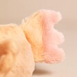 Close up of tail on Jellycat Fluffy Chicken Soft Toy