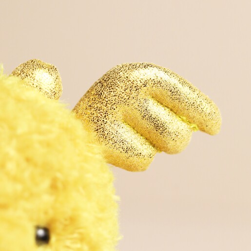 Close up of ear on Jellycat Little Dragon Soft Toy