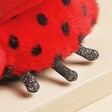Close up of legs on Jellycat Loulou Love Bug Soft Toy