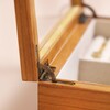 Hinge for the Lid of the Medium Glass Top Wooden Jewellery Box