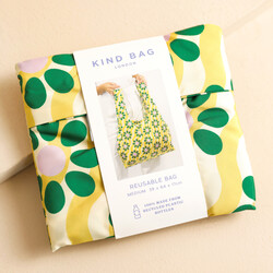 Kind Bag Wavy Daisy Reusable Shopping Bag