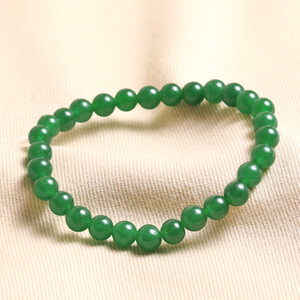 May Jade Semi-Precious Beaded Stretch Bracelet