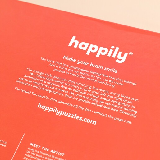 Back of Child of the 90's 1000 Piece Jigsaw Puzzle showing information