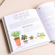 Embrace Your Inner Plant Lady Book open on inside page