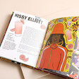 Free the Tipple Book open on missy elliott cocktail against beige coloured backdrop