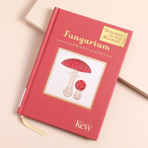 Fungarium: A Mycologist's Guide to Mushrooms Book Front Cover of Fungarium: A Mycologist's Guide to Mushrooms on beige background