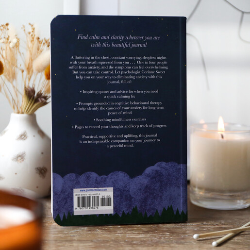 Back of The Anxiety Journal