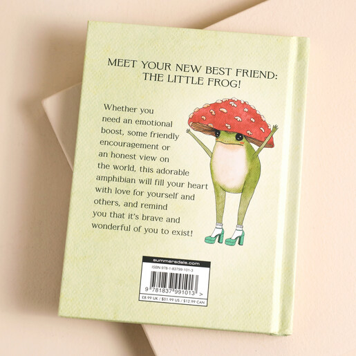 Blurb of The Little Frog's Guide to Self Care Book