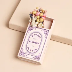 Nana Tiny Matchbox Dried Flower Posy