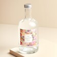 Personalised 500ml Floral Gin on Beige Platform 