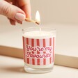 Model Lighting You're My Favourite Pink Fizz and Grapefruit Mini Candle