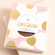 Love Cocoa Prosecco 41% Milk Chocolate Bar against beige coloured backdrop