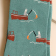 Mr Sparrow Bamboo Gone Fishing Socks Pattern