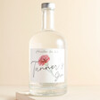 Classic gin from Personalised Birth Flower 500ml Gin against neutral coloured background