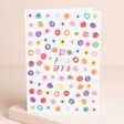 Ohh Deer So Proud of You Flowers Greetings Card on Beige Background