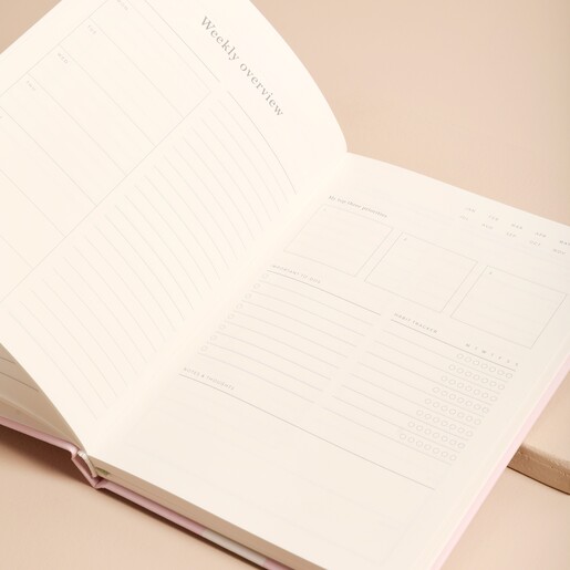 Inside of Planner Papier Joy Daily Planner Interior