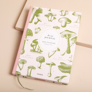 Papier Mushrooms Recipe Journal
