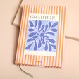 Papier Stay Grounded Gratitude Journal on Pink Surface