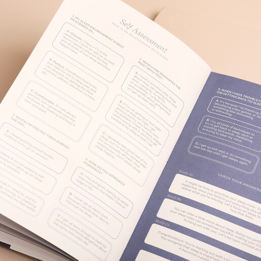 Example of interior of Papier Zodiac Constellations Sleep Journal