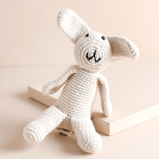 Pebble My First Bunny Rattle