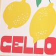 Close up of Proper Good Limoncello A3 Print