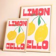 Multiple Sizes of Proper Good Limoncello Print