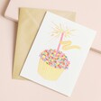 Rifle Paper Co. Cupcake Birthday Card With Envelope