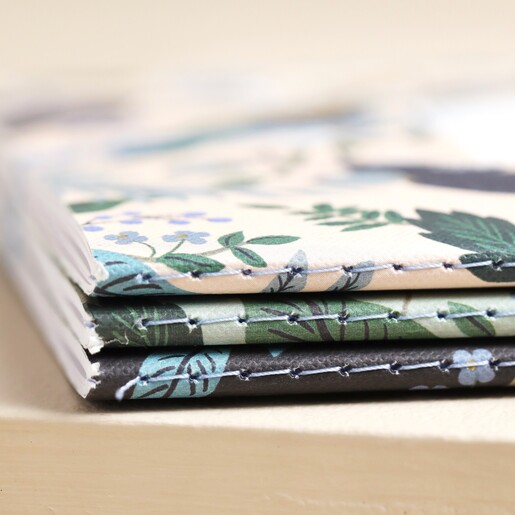 Spine on Rifle Paper Co. Set of 3 Peacock Notebooks