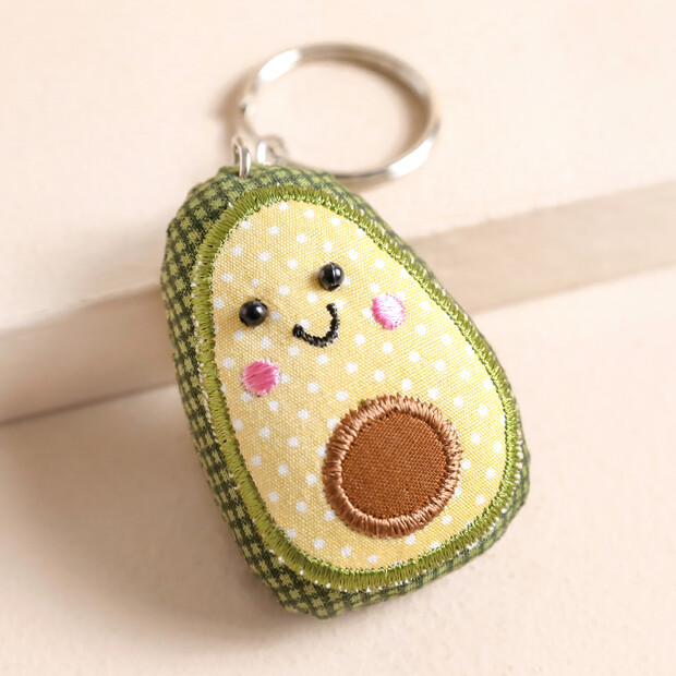Sass & Belle Happy Avocado Keyring