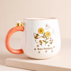 Sass & Belle Retro Bee Happy Mug