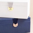 Personalised Initials Two Tier Jewellery Box