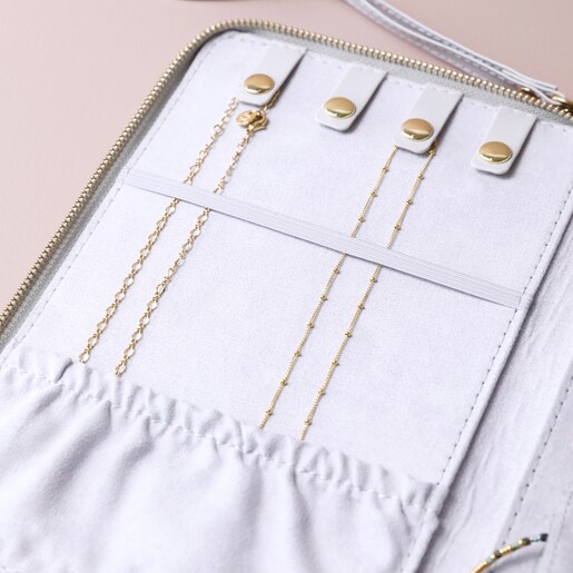 Inside Personalised Travel Jewellery Wallet