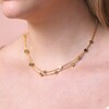 Close Up of Model Wearing Necklace