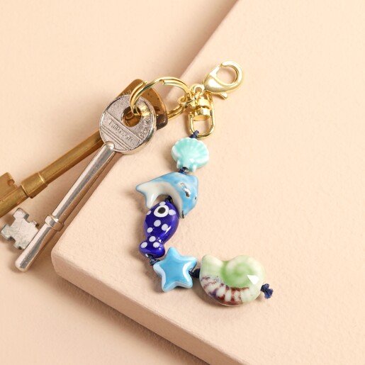 Under the Sea Ceramic Ocean Keyring | Accessories | Lisa Angel