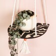 Studio Wald Hanging Plant Shelf Abstract with planter