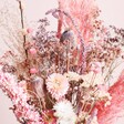 Close up of flowers on Luxury Summer Loving Dried Flower Bouquet