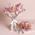 Betty Dried Flower Bridesmaid Wedding Posy with other floral arrangements in betty dried flower range