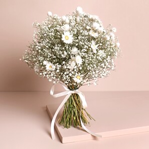Dorothy Dried Flower Bridal Wedding Bouquet