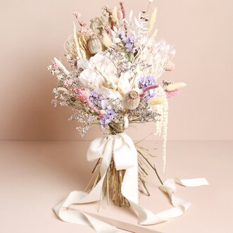 Margot Dried Flower Bridal Wedding Bouquet